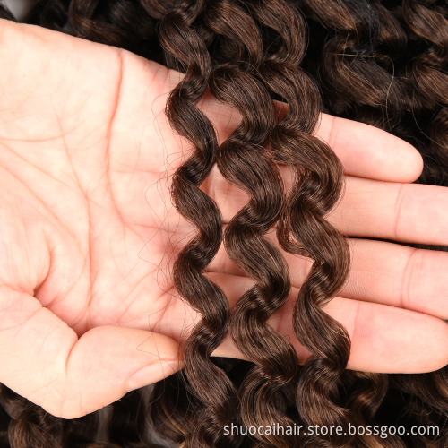 Hot Selling Onst 18inch 24inch Passion Twist Hair Synthetic Crochet Wave Braid Hair Extension Spring Twist Hair